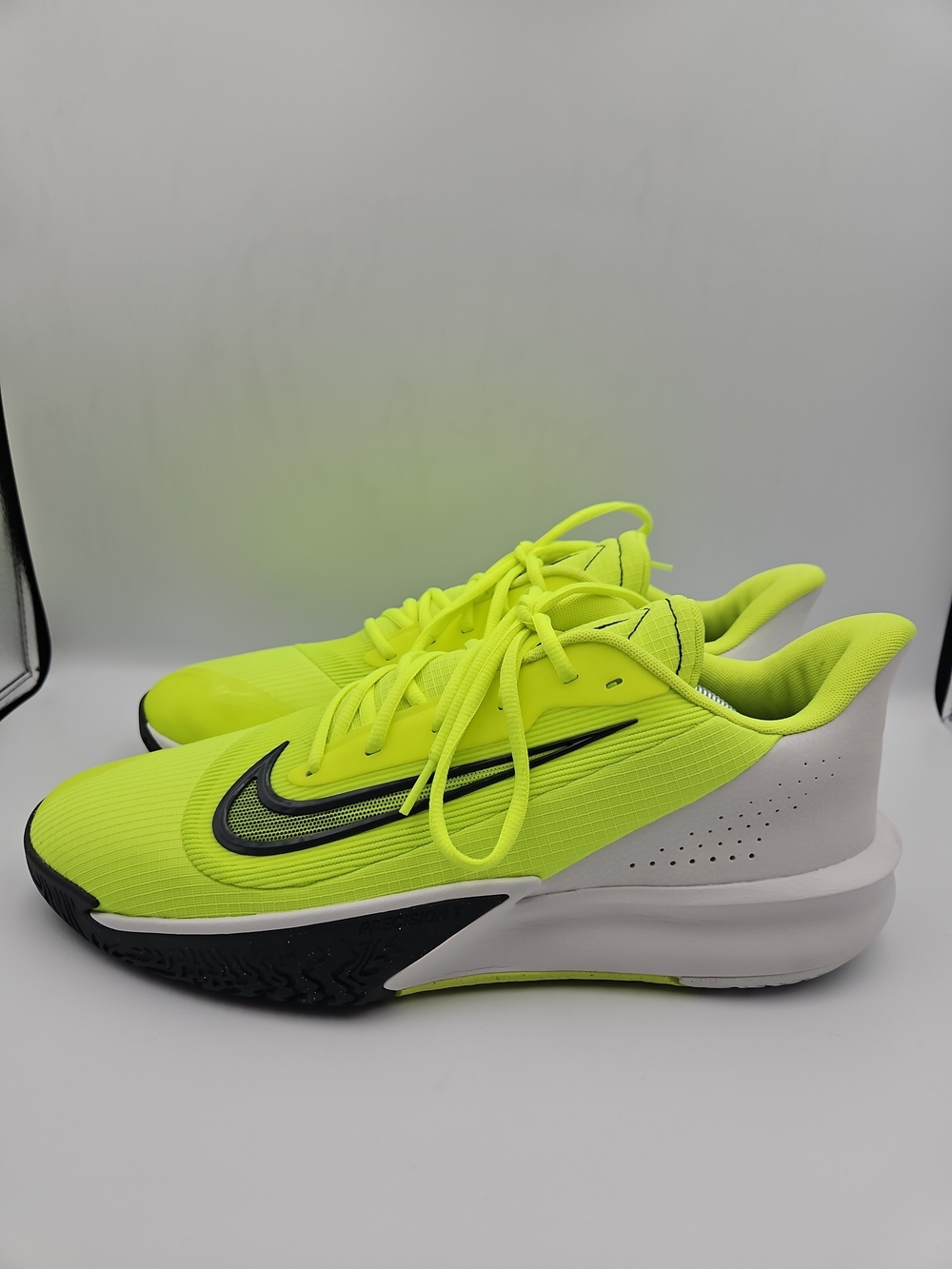 Nike Men's Bright Yellow and White Athletic Shoes
